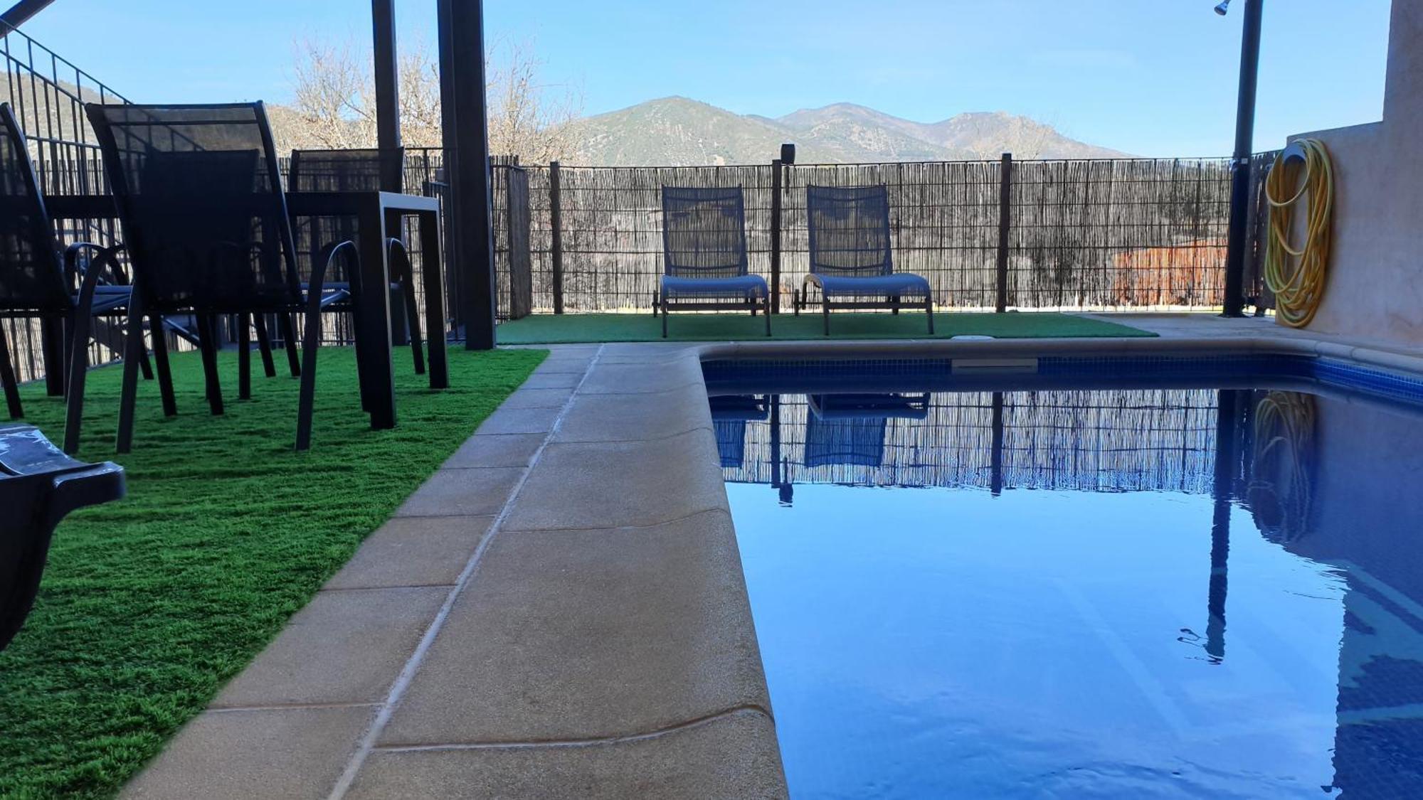 Casa Con Piscina En Parque Nacional De Cabaneros Navas de Estena Exteriér fotografie